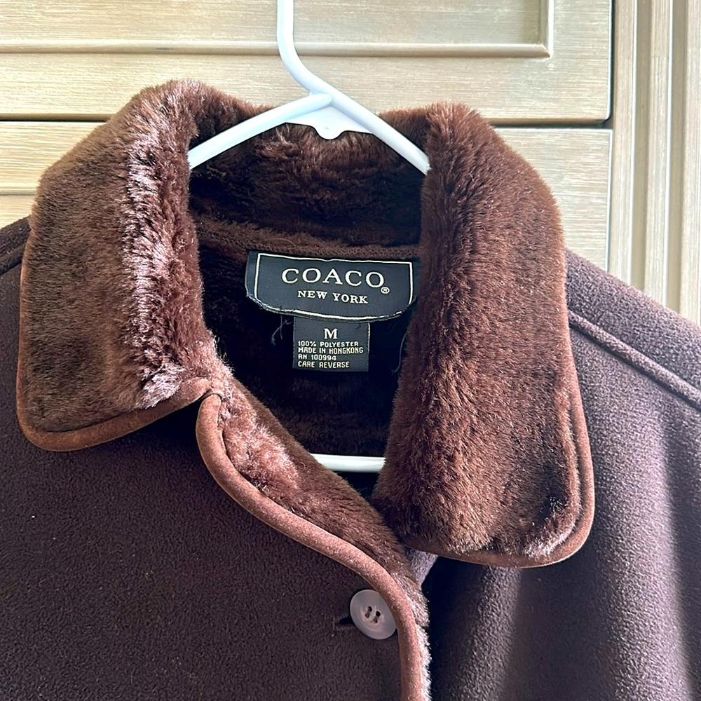 COACO New York Brown Jacket Size M